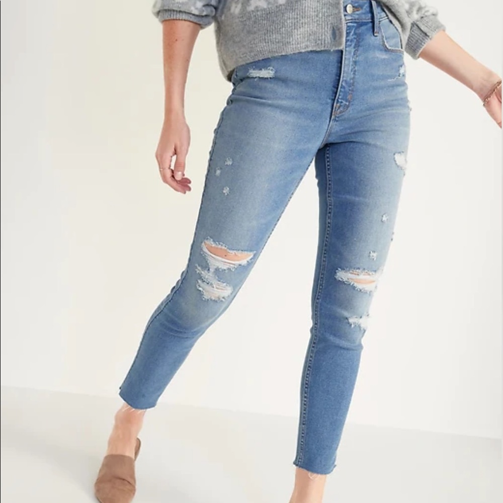 Old Navy Super Skinny High Rise